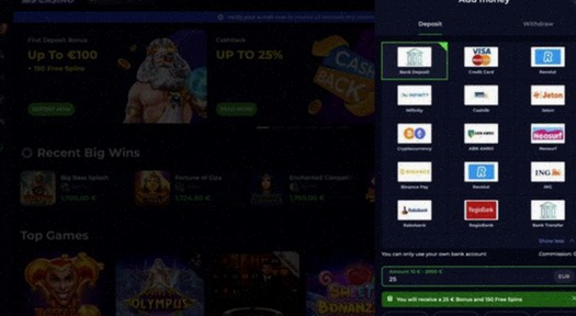 Casino7777 registratie